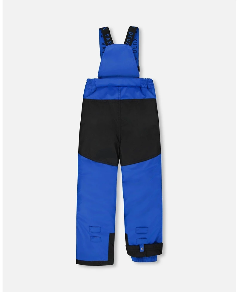 Deux par Big Boys Two-Piece Play Snowsuit Blue