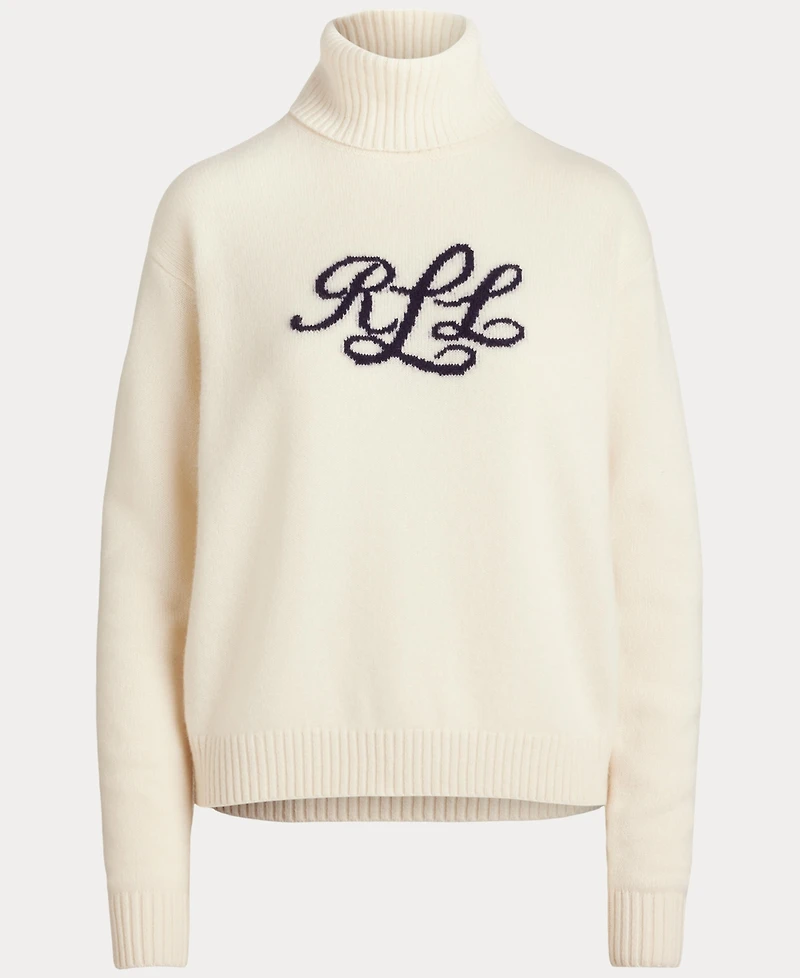Lauren Ralph Women's Cashmere Jamarni Long Sleeve Sweater