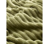 Arch Studio Ribbed Plush Blanket, King, Macy's Exclusive