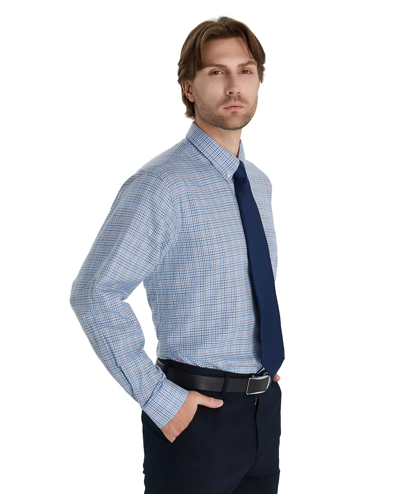Club Room Men's Fashion Poplin Henry Shirt, Macy's Exclusive