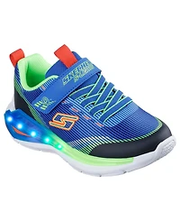 Skechers Little Kids S-Lights: Tri-Namics 2.0 Light-Up Fastening Strap Closure Casual Sneakers from Finish Line