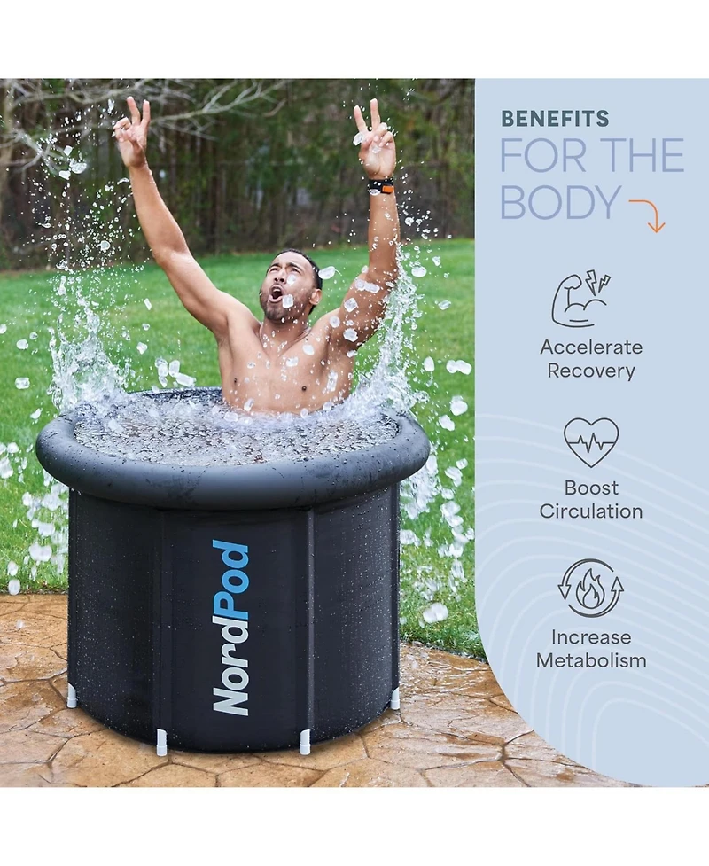 Lifepro Portable Ice Bath Tub with Cover & Bag