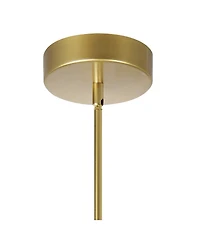 Cwi Lighting 36.5" Metal Oskil Led Integrated Chandelier