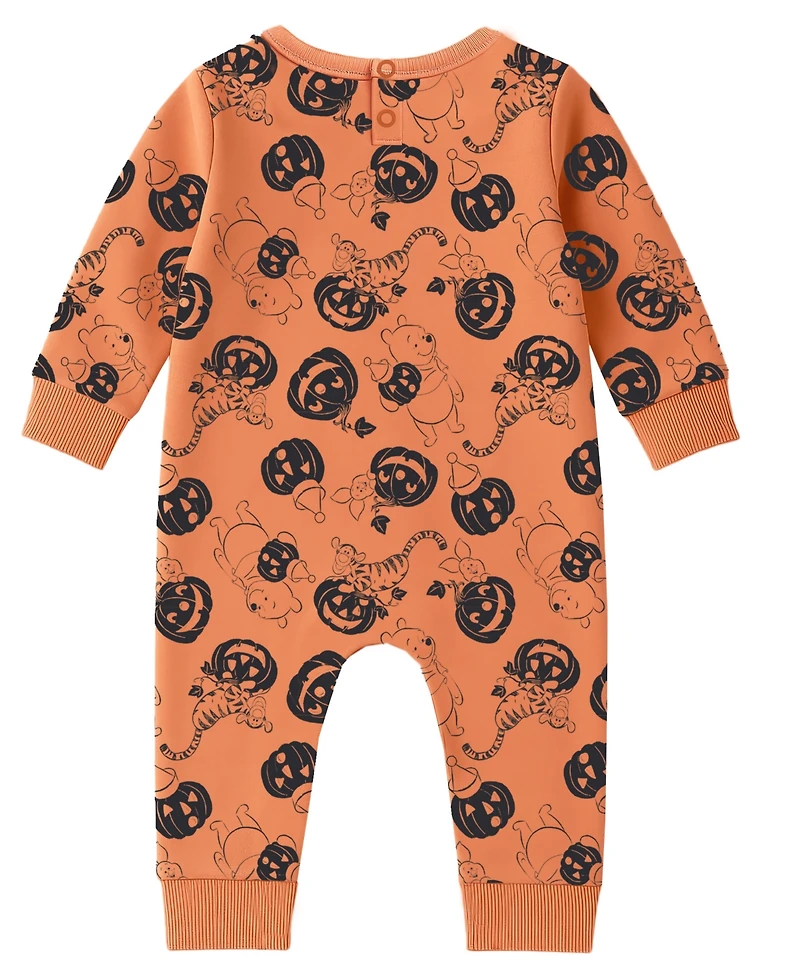 Disney Baby Boys Pooh Halloween Long Sleeves Coverall