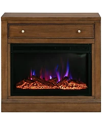 Furniture 31" Wooden Amren Open Base Console with Drawer