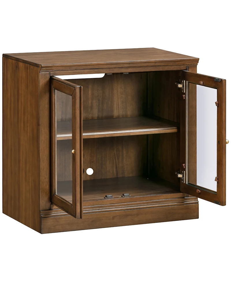 Furniture 31" Wooden Amren 2 Door Base Console Table