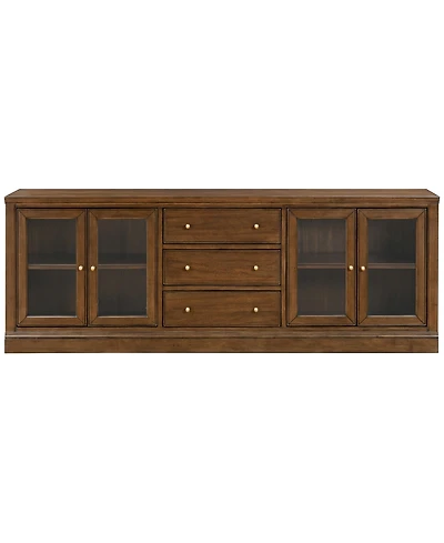 Furniture 85" Wooden Amren 4 Doors Console Table