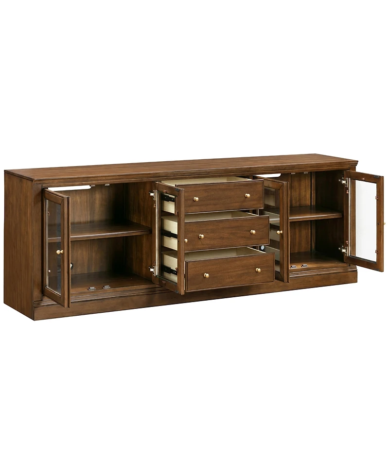Furniture 85" Wooden Amren 4 Doors Console Table