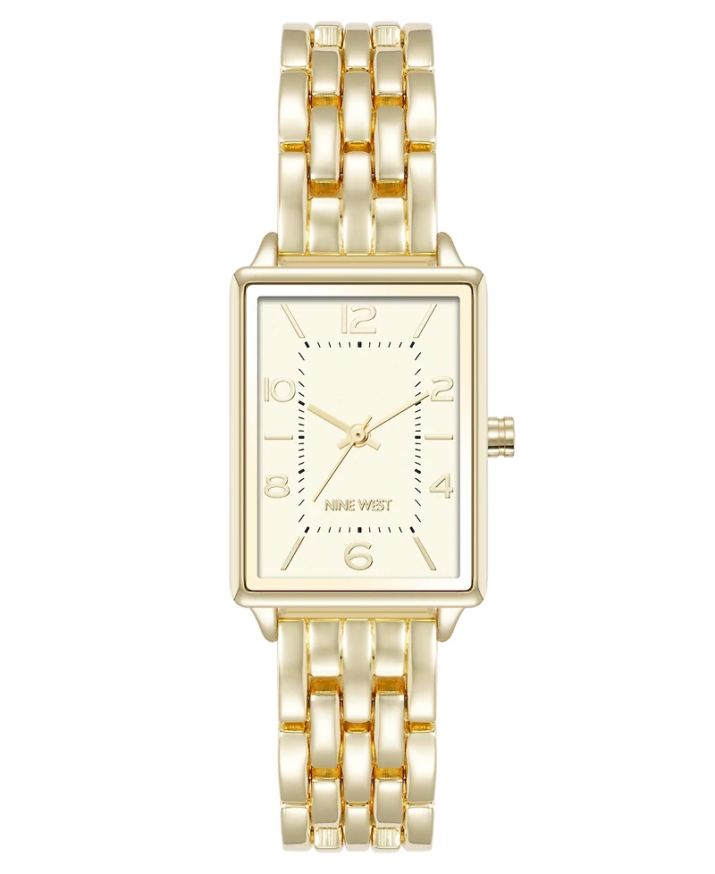Anne Klein Women's Quartz Casual Gold-Tone Metal Alloy Watch, 23mm