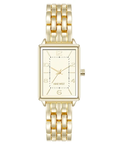 Anne Klein Women's Quartz Casual Gold-Tone Metal Alloy Watch, 23mm