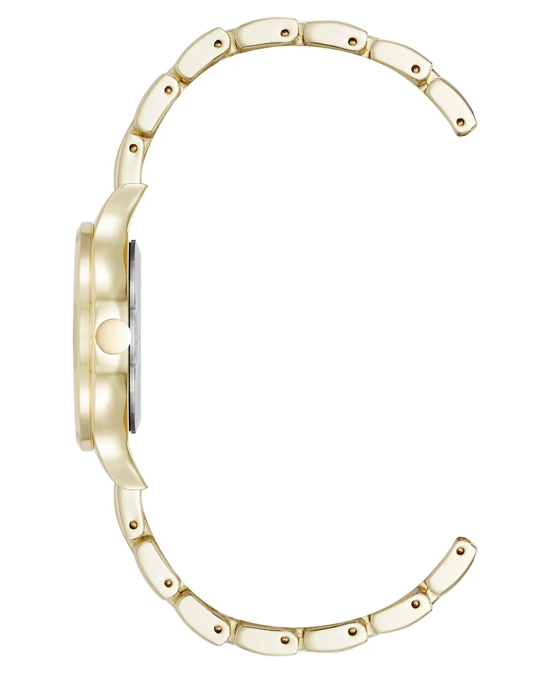 Anne Klein Women's Quartz Essential Gold-Tone Metal Alloy Watch, 34mm