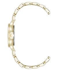 Anne Klein Women's Quartz Essential Gold-Tone Metal Alloy Watch, 34mm