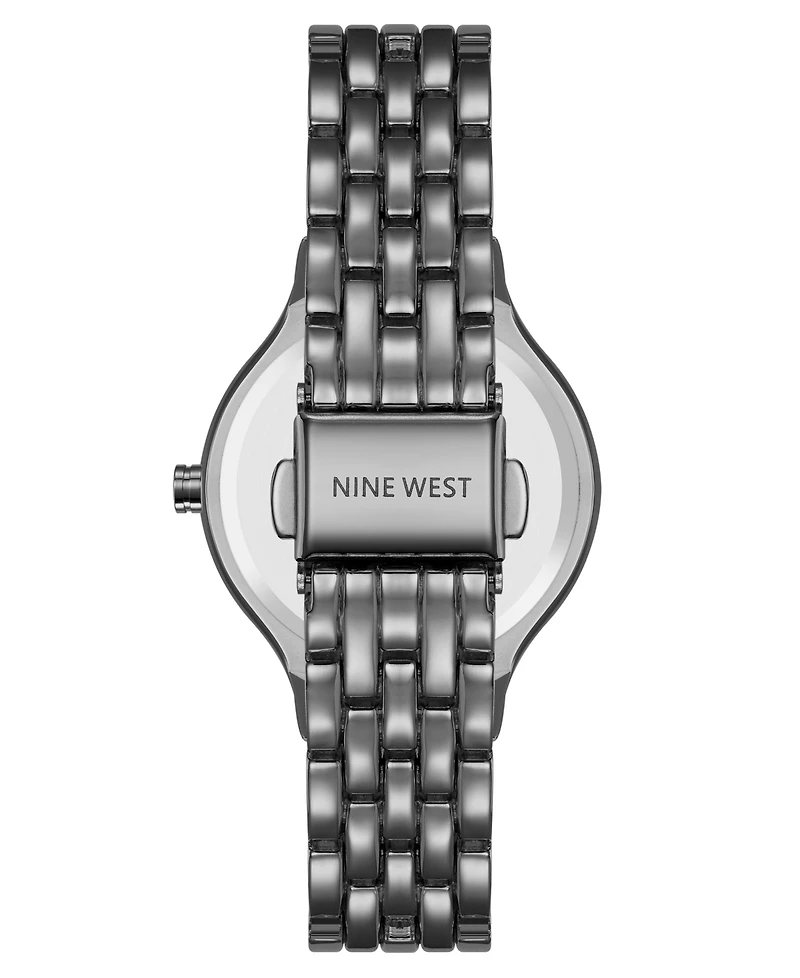 Anne Klein Women's Quartz Essential Gray Metal Alloy Watch, 34mm