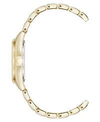 Anne Klein Women's Quartz Easy-to-Read Gold-Tone Metal Alloy Watch, 34mm
