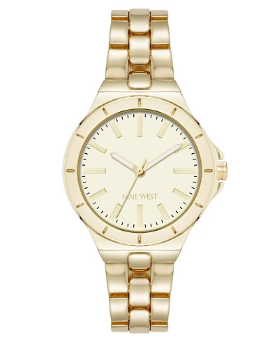 Anne Klein Women's Quartz Iconic Gold-Tone Metal Alloy Watch, 35mm