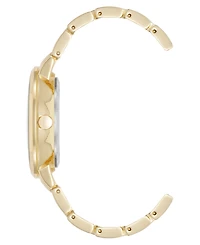 Anne Klein Women's Quartz Premium Gold-Tone Metal Alloy Watch, 35mm