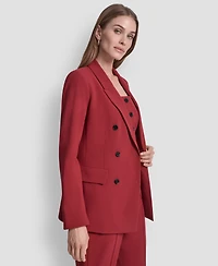Dkny Women's Double-Breasted Six-Button Blazer