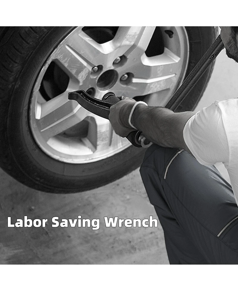 Heavy Duty Torque Multiplier Wrench Set 7pcs Socket Lug Nut Remover Labor Saving