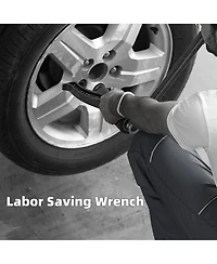 Heavy Duty Torque Multiplier Wrench Set 7pcs Socket Lug Nut Remover Labor Saving