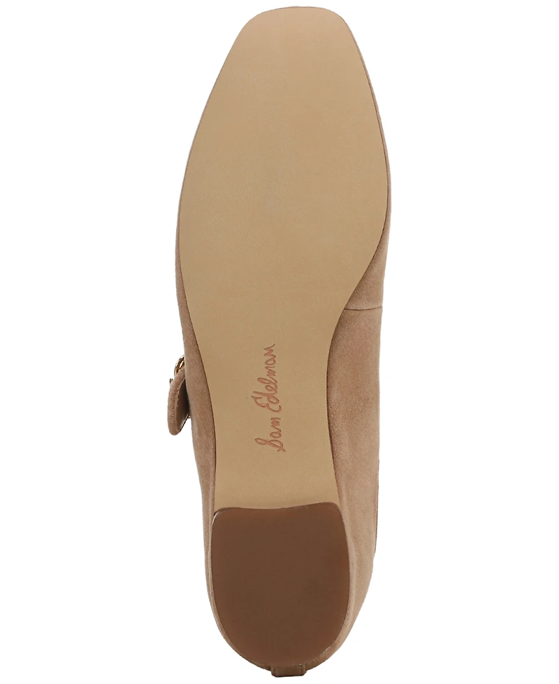 Sam Edelman Women's Michaela Buckled Mary Jane Flats