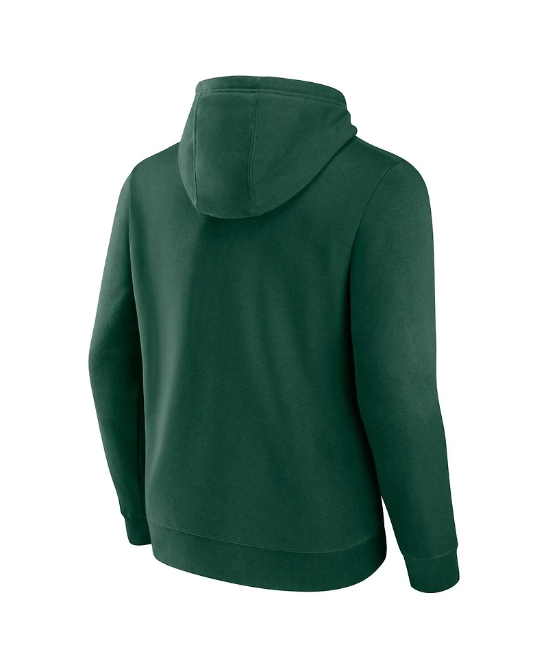 Fanatics Men's Green Minnesota Wild Victory Arch Pullover Hoodie