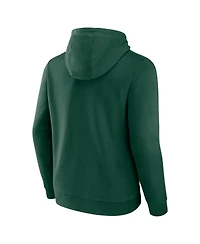 Fanatics Men's Green Minnesota Wild Victory Arch Pullover Hoodie