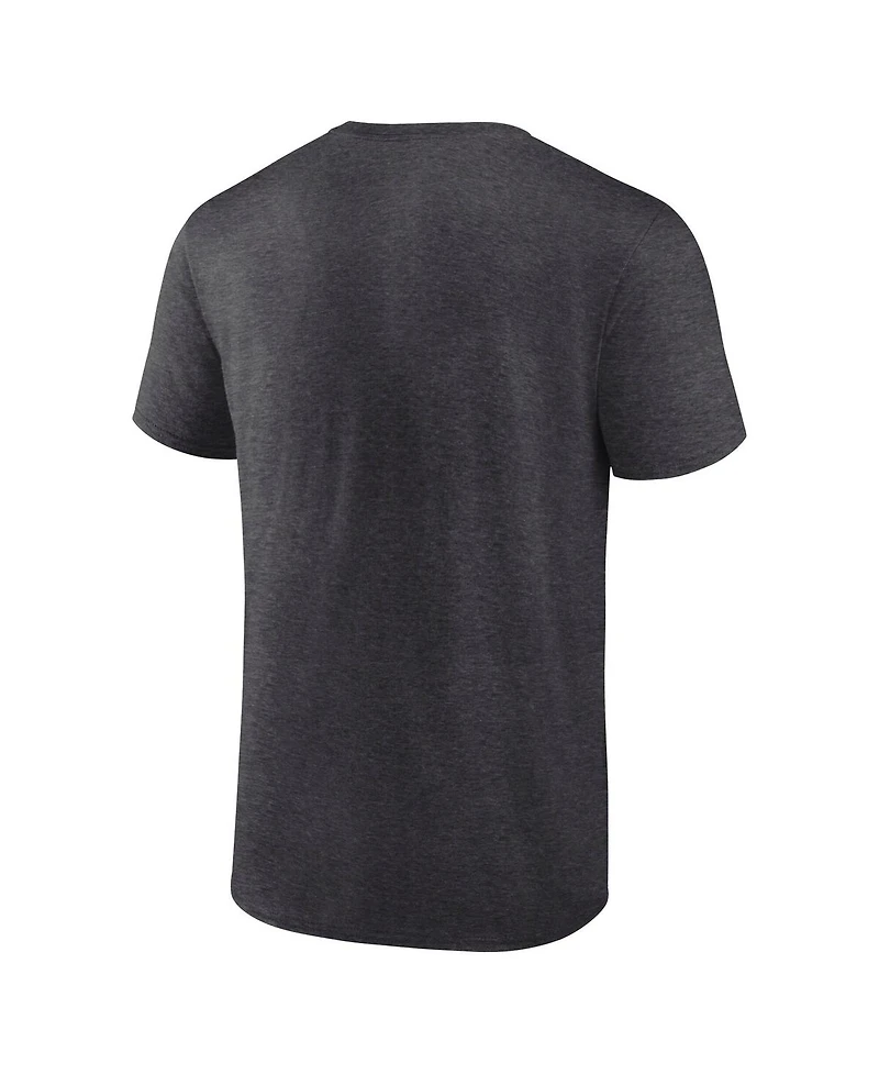 Fanatics Men's Heather Charcoal Montreal Canadiens Authentic Pro Core Secondary T-Shirt