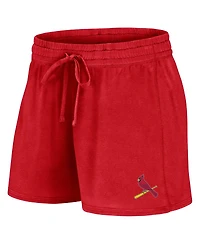 Fanatics Women's 2-Pieces Red St. Louis Cardinals Start to Finish T-Shirt and Shorts Combo Pack