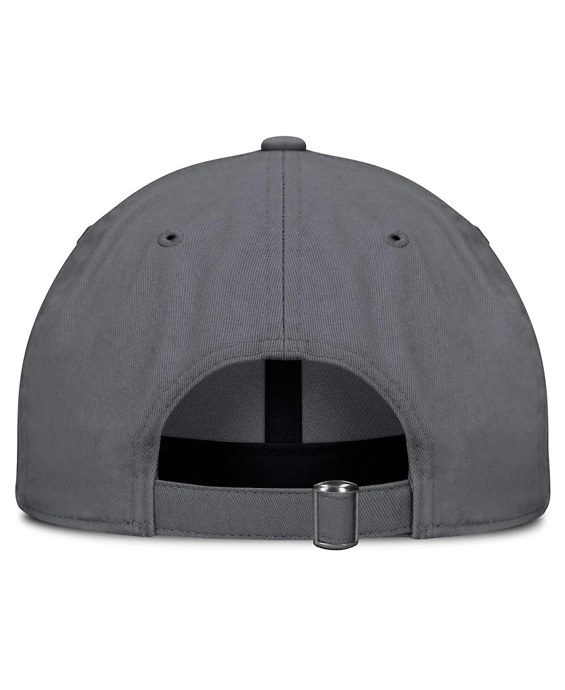Fanatics Men's Charcoal New York Islanders Washed Adjustable Hat