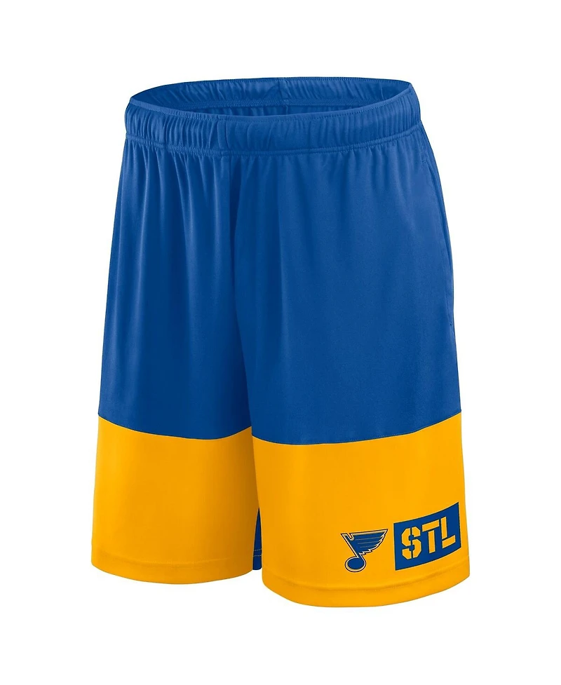 Logo Athletic Men's Blue St. Louis Blues Best of the Shorts