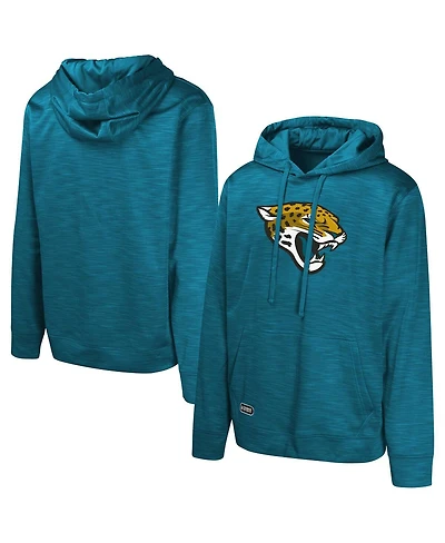 Outerstuff Men's Teal Jacksonville Jaguars Streak Fleece Pullover Hoodie