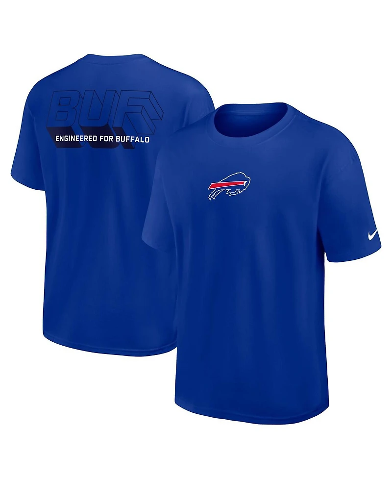 Nike Men's Royal Buffalo Bills Dominate the Game Essential Max90 T-Shirt