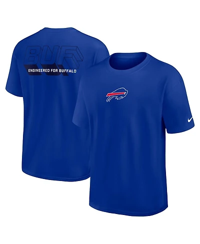 Nike Men's Royal Buffalo Bills Dominate the Game Essential Max90 T-Shirt