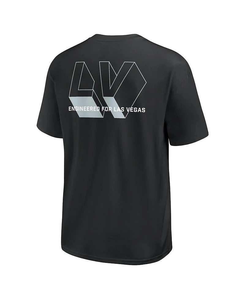 Nike Men's Black Las Vegas Raiders Dominate the Game Essential Max90 T-Shirt