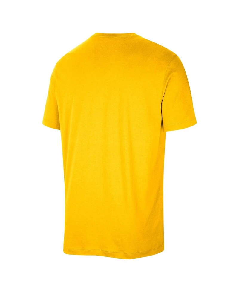 Nike Men's Gold Indiana Pacers Authentic Practice T-Shirt