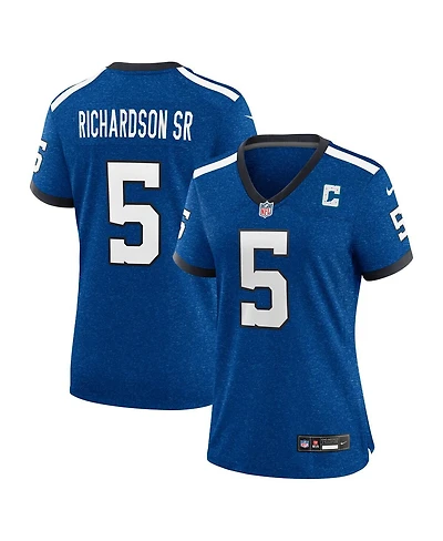 Nike Women's Anthony Richardson Sr. Royal Indianapolis Colts Alternate Indiana Nights Game Jersey