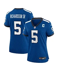 Nike Women's Anthony Richardson Sr. Royal Indianapolis Colts Alternate Indiana Nights Game Jersey