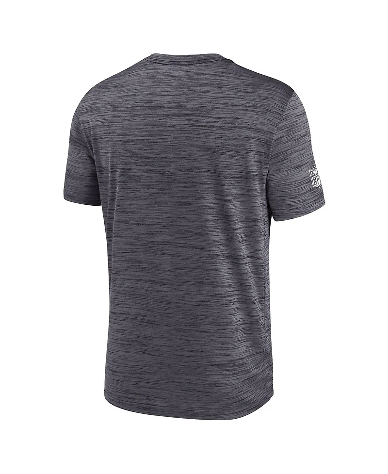 Nike Men's Black Atlanta Falcons Sideline Velocity Performance T-Shirt