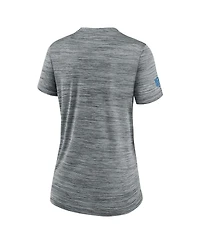 Nike Women's Gray Los Angeles Chargers Sideline Velocity Performance T-Shirt