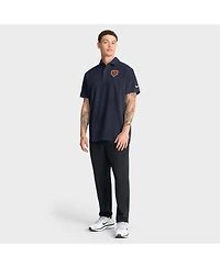 Nike Men's Navy Chicago Bears Sideline City Pride Woven Performance Polo Shirt