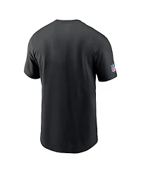 Nike Men's Black Detroit Lions Alt Pack Onside Conversion Performance T-Shirt