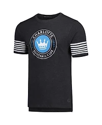 Grungy Gentleman Men's Charcoal Charlotte Fc T-Shirt