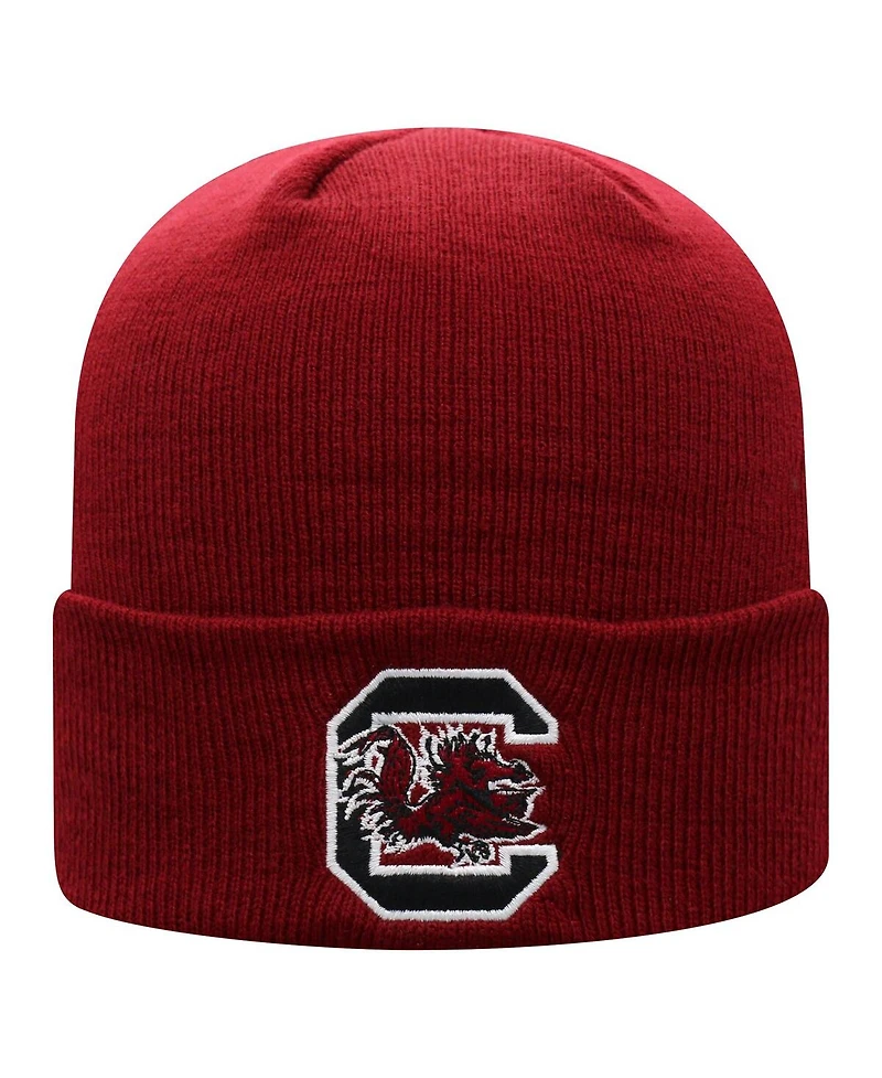 Top of the World Men's Garnet South Carolina Gamecocks Logo Cuffed Knit Hat