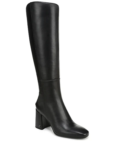 Circus Ny by Sam Edelman Women's Billie Wide-Calf Knee-High Block-Heel Dress Boots