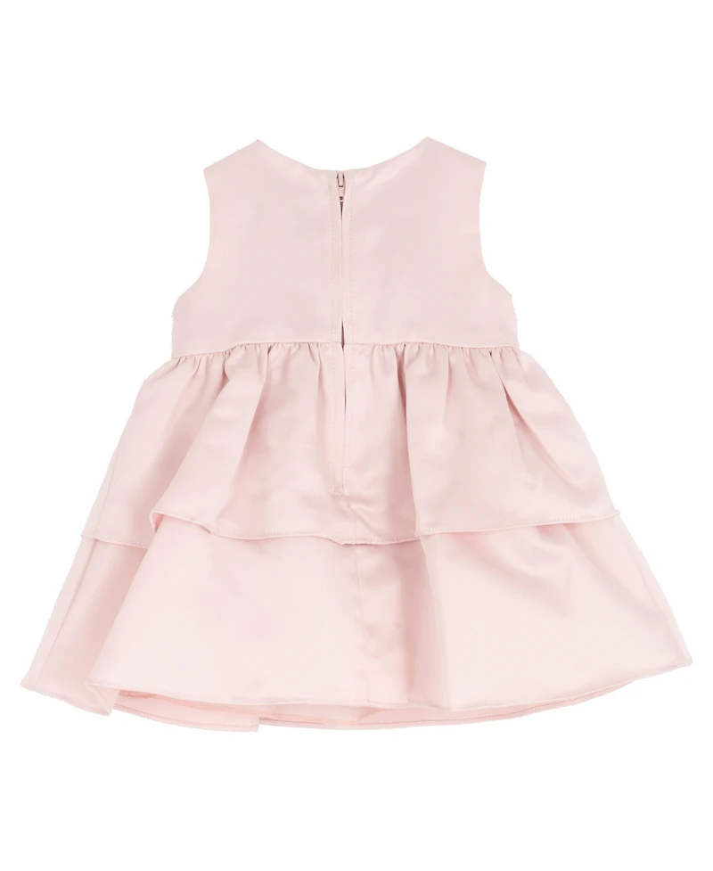 Rare Editions Baby Girls Satin Social Dress