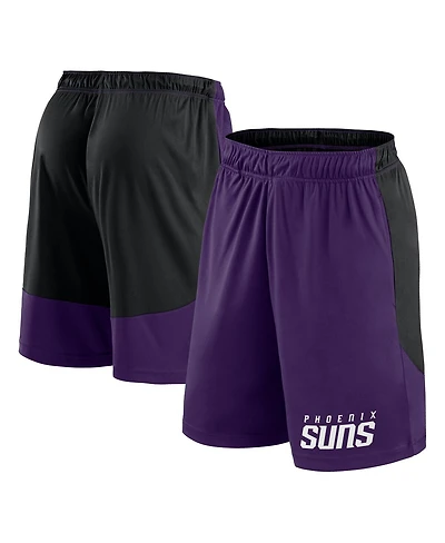 Logo Athletic Men's Purple/Black Phoenix Suns Launch Performance Shorts