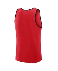 Logo Athletic Men's Red Chicago Bulls Unmatched Success Tank Top