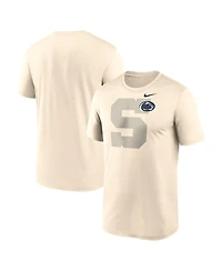 Nike Men's Natural Penn State Nittany Lions Campus Shadow Legend Performance T-Shirt