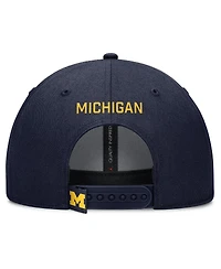 Jordan Men's Navy Michigan Wolverines 2025 On-Field Rise Performance Adjustable Hat