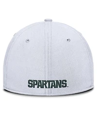 Nike Men's White Michigan State Spartans 2025 On-Field Rise Performance Flex Hat